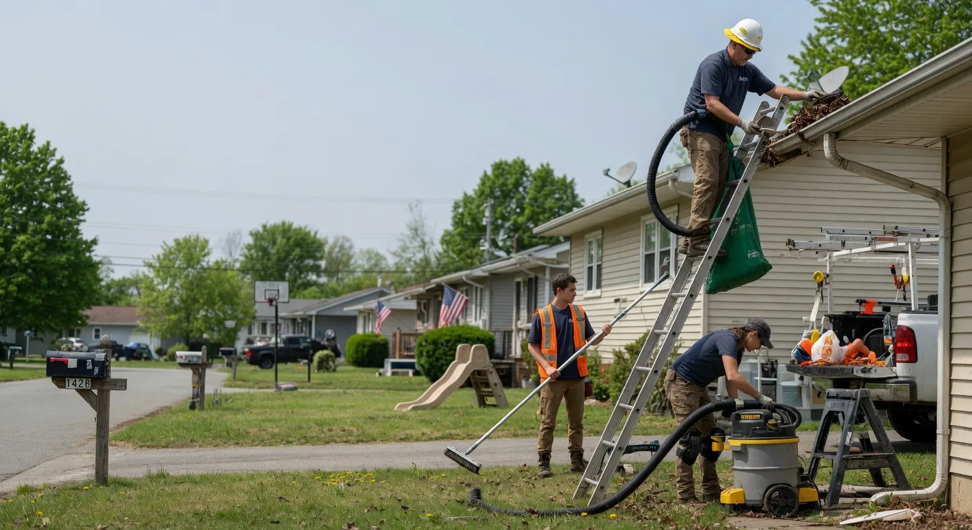 Gutter Installation in Herscher, IL near me